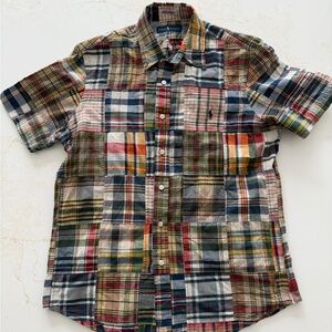 Polo Ralph Lauren preppy madras shirt